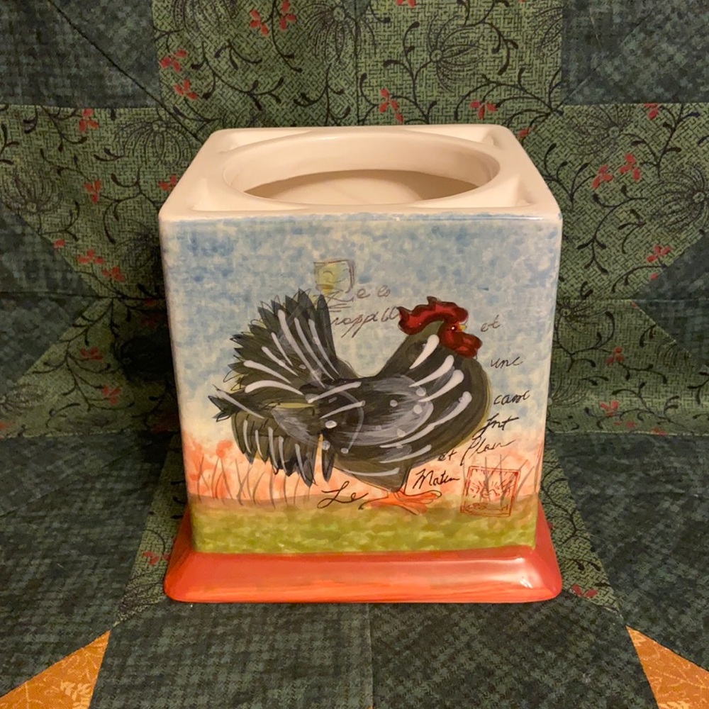 ROOSTER CANISTER by Susan Winget